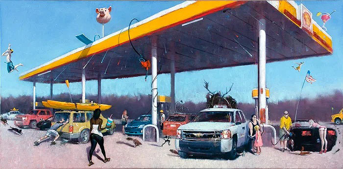 Otro cuadro de David Febland