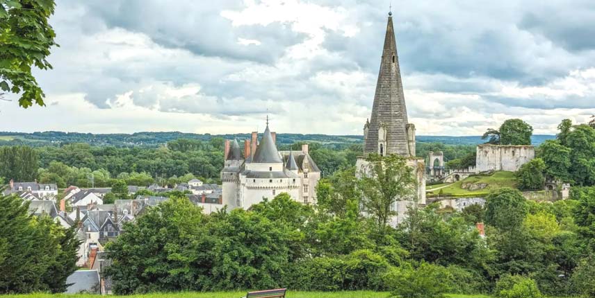 Castillo Langeais del valle del Loira