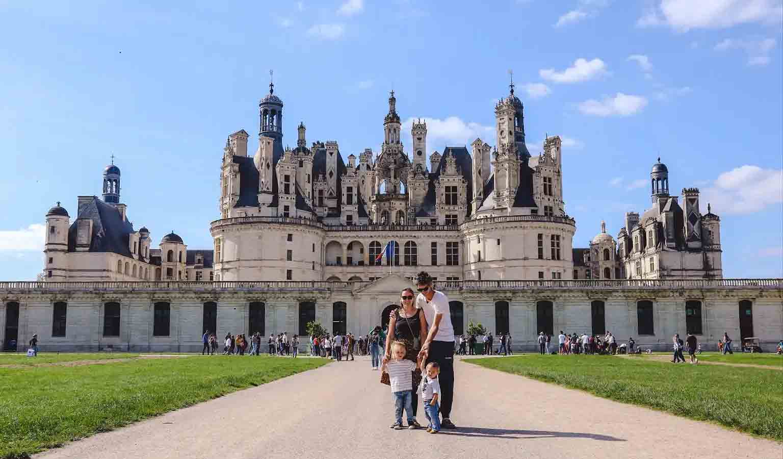 Castillo del valle del Loira Chateau de chambord