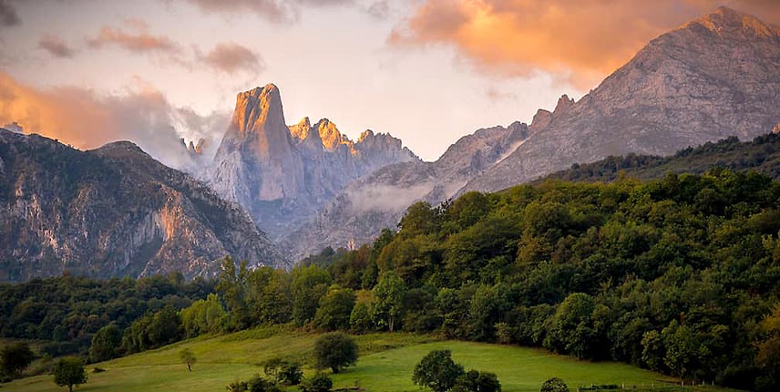 Espectacular montaña en Asturias, que allí a llaman Urriellu