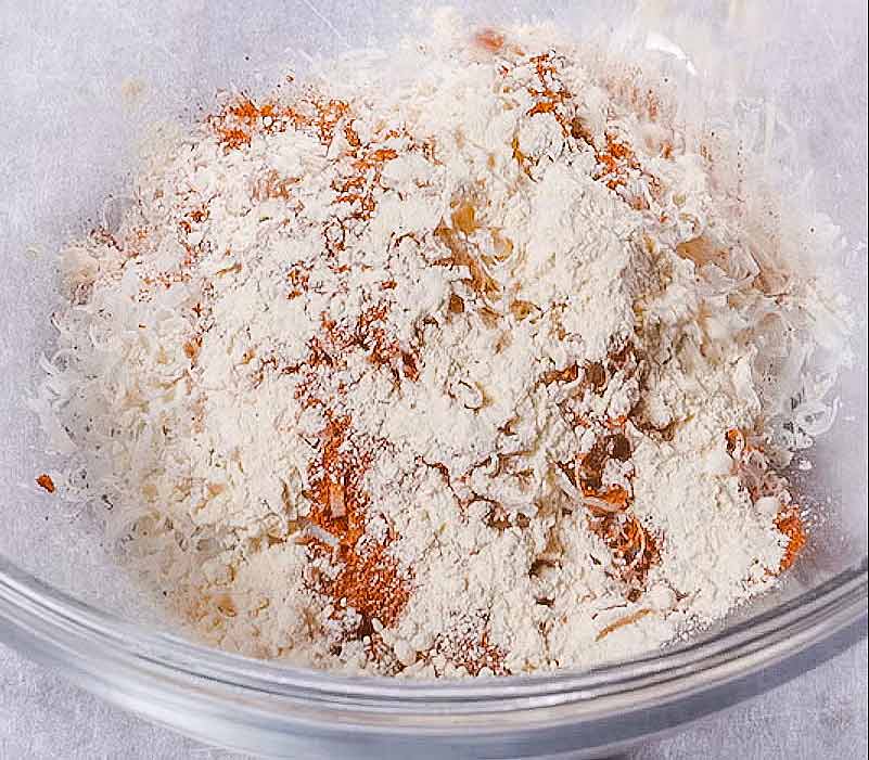 Sazonar las chuletas para la freidora de aire